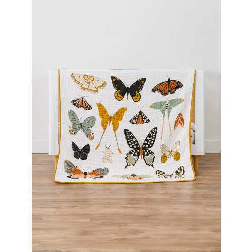 Butterfly Collector Muslin Quilt