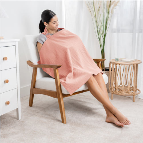 Muslin Nursing Cover, 100% Cotton - 1 Pack