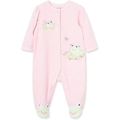 Little Me Clothes for Baby Girls' 100% Cotton Scratch-Free Tag Footie Sleeper