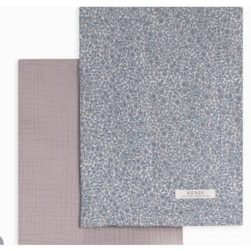 2-Pack Muslin Burp Cloths
