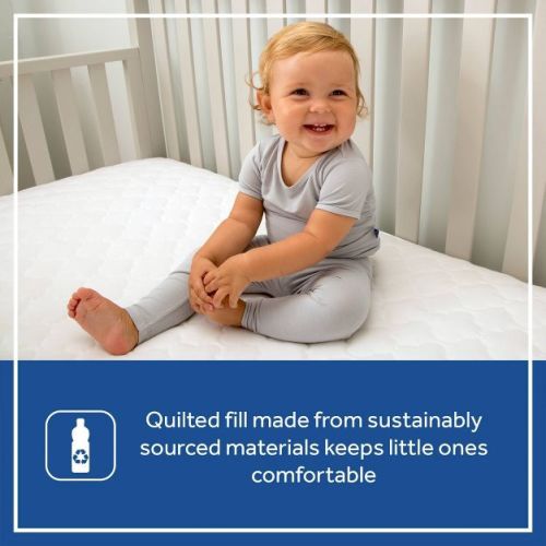 Sealy Secure Protect Waterproof Crib & Toddler Mattress Pads - 2pk