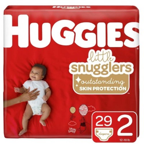 Huggies Little Snugglers Baby Diapers Jumbo Pack (Select Size)