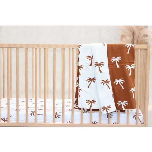Sandy Palm Organic Cot Sheet