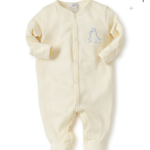 Giraffe Generations Striped Footie