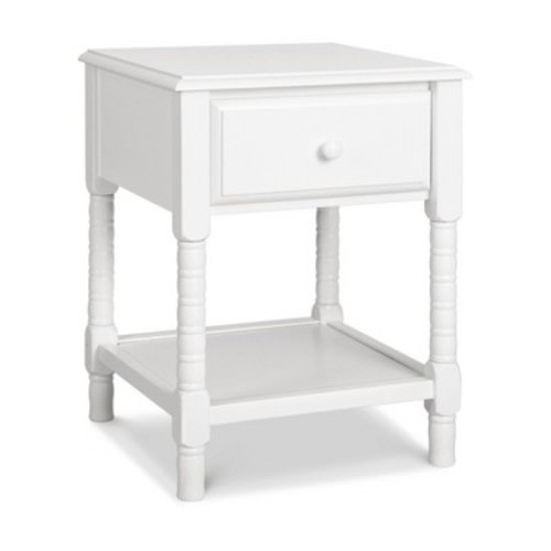 DaVinci Jenny Lind Spindle Nightstand, Color: White