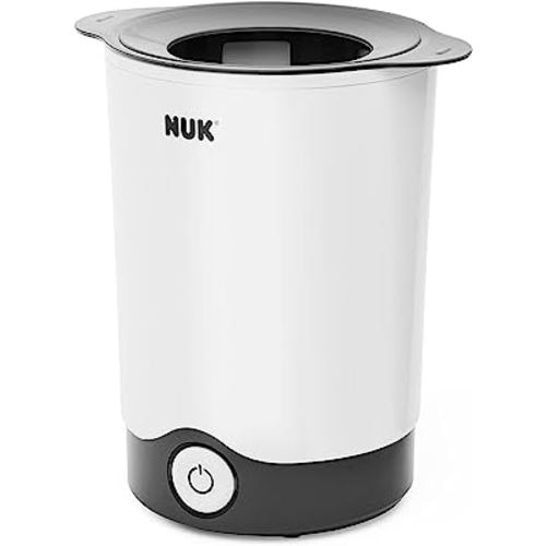NUK Thermo Express Baby Bottle Warmer - Fast and Gentle Steam Heating, a Portable & Efficient Newborn Essential