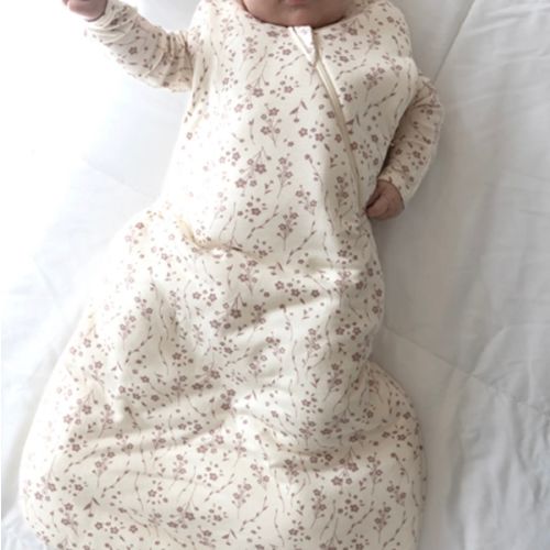 Posie Mauve 1.0 TOG Bamboo Viscose Swaddle Sleep Sack | günamüna