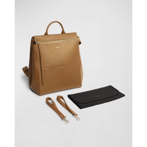 Harper Midi Leather Bundle Diaper Backpack