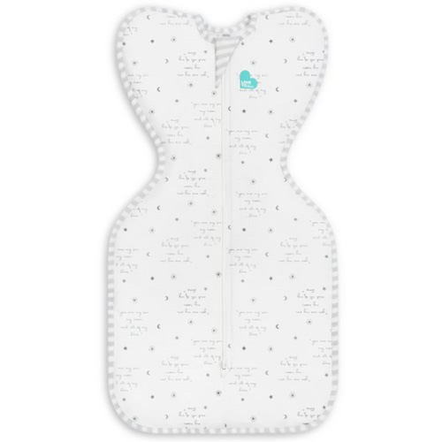 Swaddle Up™ 0.2 TOG Cotton White You Are My