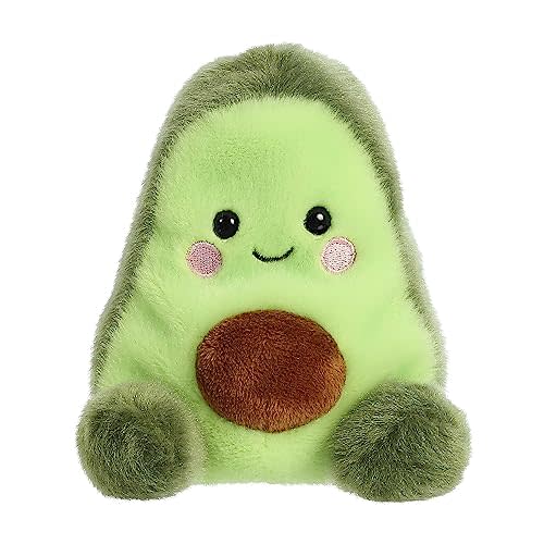 Aurora Palm Pals 4.5" Airy Avocado Adorable Plush | Bean-filled understuffed bodies with collectible personalities