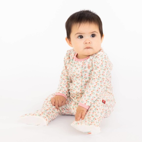 mon cheri organic cotton magnetic parent favorite footie