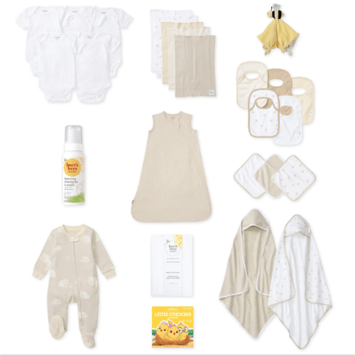 Ultimate Baby Shower Gift - Baby Bee Box® | Burt's Bees Baby®, 0-3M