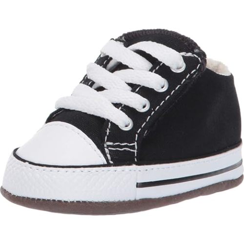 Amazon.com | Converse Baby Chuck Taylor All Star Cribster, Black/Natural Ivory/White, 3 Infant | Sneakers