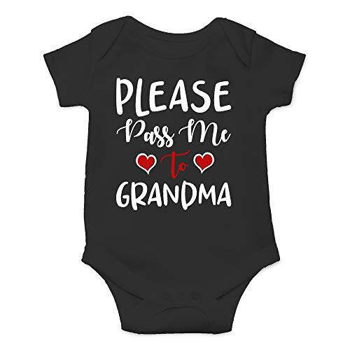 CBTwear Please Pass Me to Grandma - Funny Soon to Be Grandma - Cute Infant One-Piece Baby Bodysuit