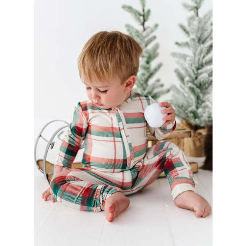 Holiday Plaid | ONE-Piece ZIP – Made By Molly
