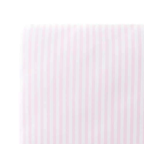 Crib Sheet in Small Sakura Stripe
