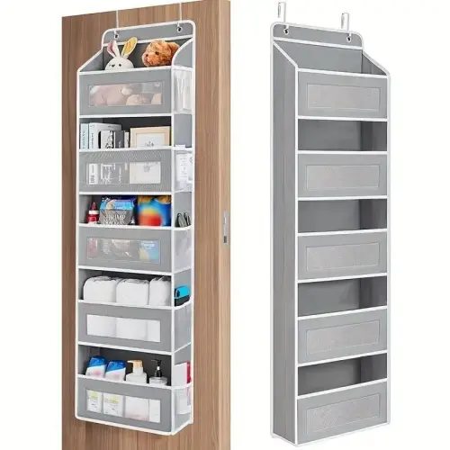 2026 Pocket Store Over The Door Organizer Storage 5-Tier Hanging - TikTok Shop