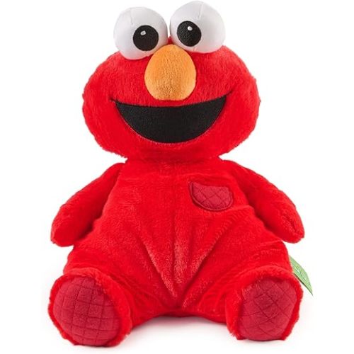 GUND Sesame Street Official Oh So Snuggly Elmo 12.5-Inch Plush Toy, Ages 0+