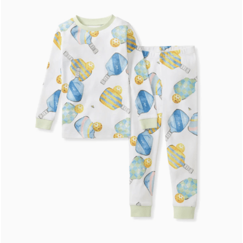 Pickleball Organic Cotton Two-Piece Pajamas