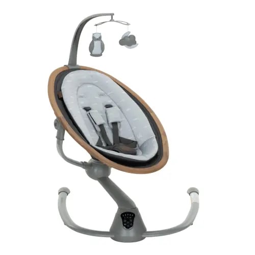 Portable Baby Swing - Cassia - Safari Gray