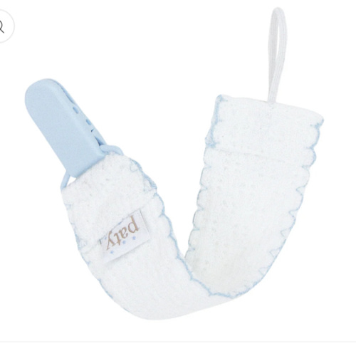 Paty Knit Pacifier Clip