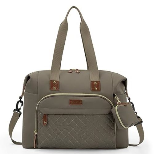Tuwubi Diaper Bag Tote,Baby Diaper Bag with Pacifier Case