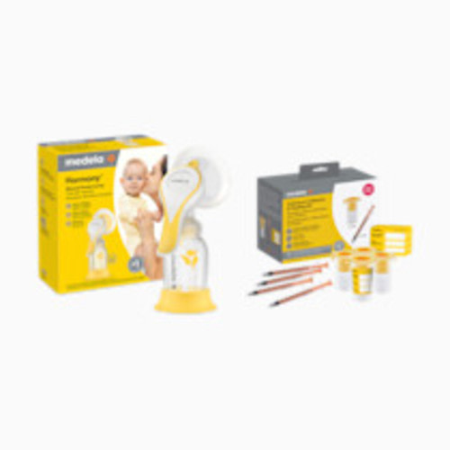 Medela Harmony Manual Breast Pump & Colostrum Collection Kit Bundle