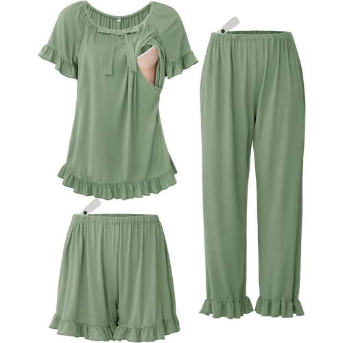 Postpartum Nursing Pajamas