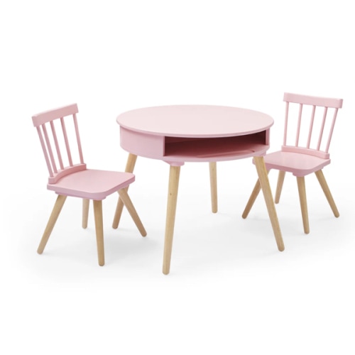 Hudson Storage Table & 2-Piece Chair Set