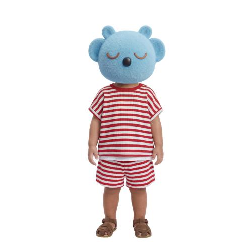 WAYAS WAFFLE SHIRT AND BERMUDA SET - Red | ZARA United States