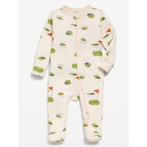 2-Way-Zip Sleep & Play Footed One-Piece for Baby