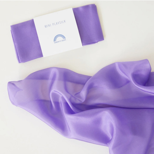 Mini Playsilk in Purple | Sarah's Silks