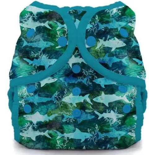 Thirsties Natural One Size Pocket Diaper- Jaws2