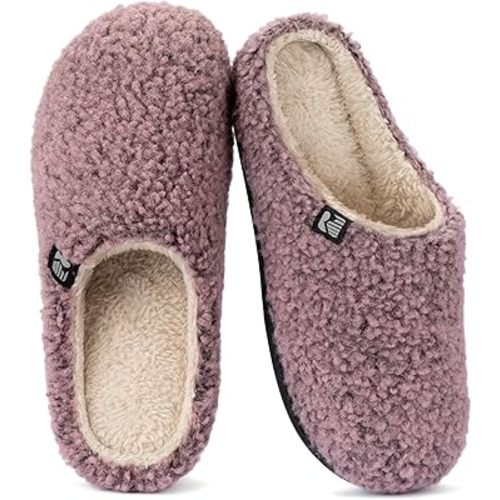 RockDove Women's Plush Retreat Sherpa Fleece Clog Slipper