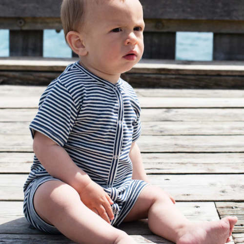 Baby Short Stripe Suit
