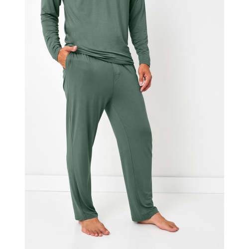 Grove Green Men's Pajama Pants | Little Sleepies