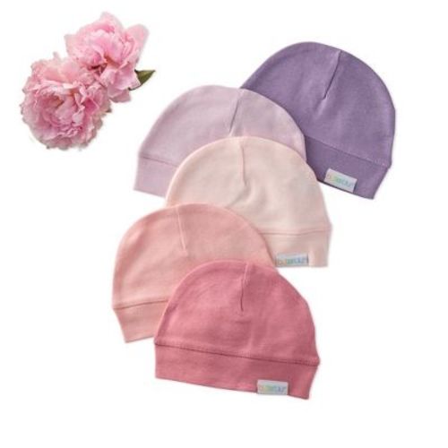 Butterblu CHARLIE 5-Pack Baby Hats Pink One Size