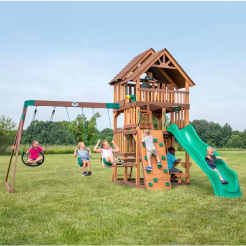 Backyard Discovery Highlander Outdoor Kid's Playground Set