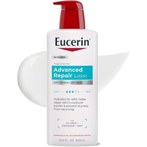 Eucerin Advanced Repair Lotion, Urea Enriched, 16.9 FL OZ