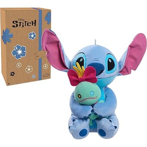 Disney Classics 23-inch Jumbo Plush with Lil Friend, Stuffed Animal, Alien, Kids Toys for Ages 2 Up, Amazon Exclusive by Just Play