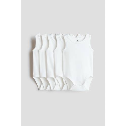 5-PACK COTTON BODYSUITS