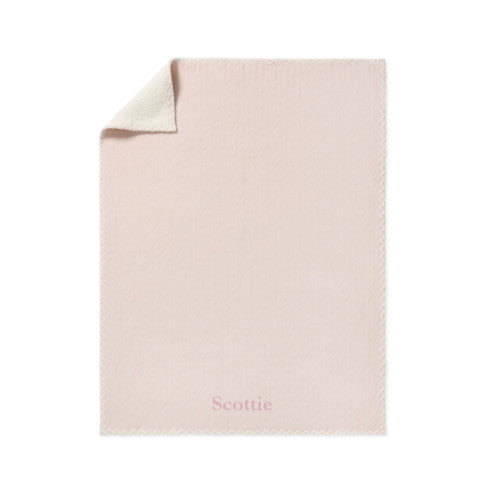 Cozy Jacquard Baby Blanket