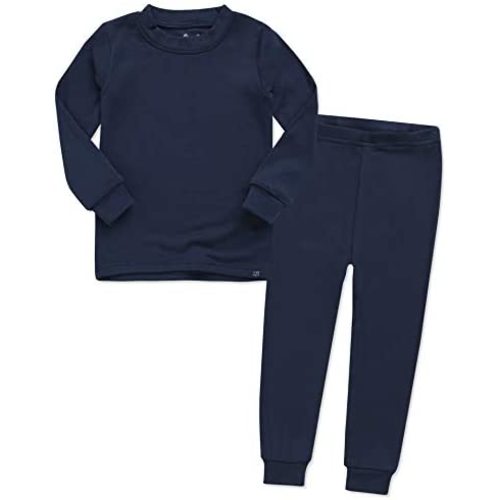 VAENAIT 6M-12Y Toddler Toddler Kids Toddler Girls Boys Soft Comfy Modal Tencel Solid Raglan Sleepwear Pajamas Pjs 2pcs Set