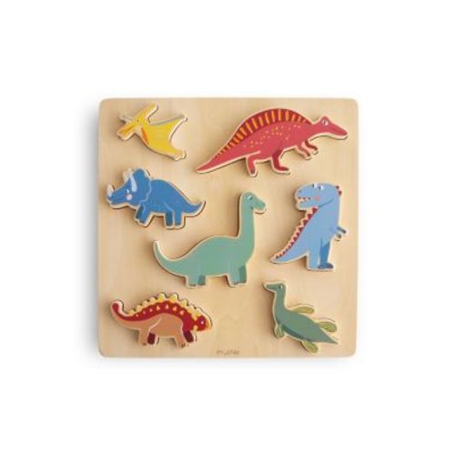 Mushie Wooden Dino Puzzle