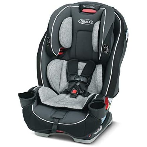 Graco SlimFit 3 in 1 Car Seat -Slim & Comfy Design Saves Space in Your Back Seat, Darcie, One Size
