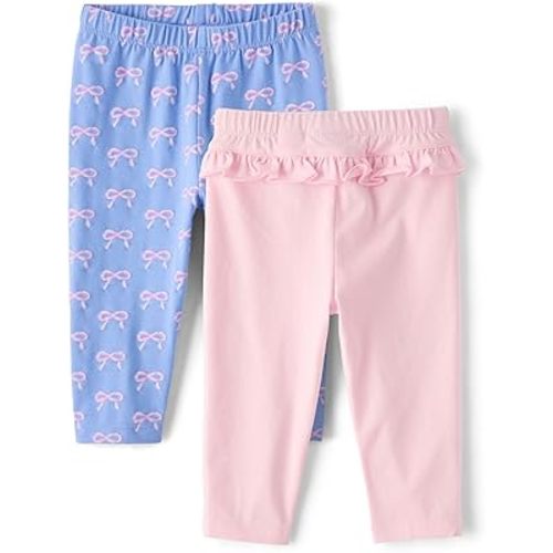The Children's Place Baby Girls' and Newborn Pull on Pants