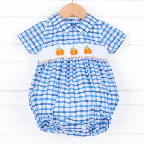 Fall Is In The Air Smocked Bubble