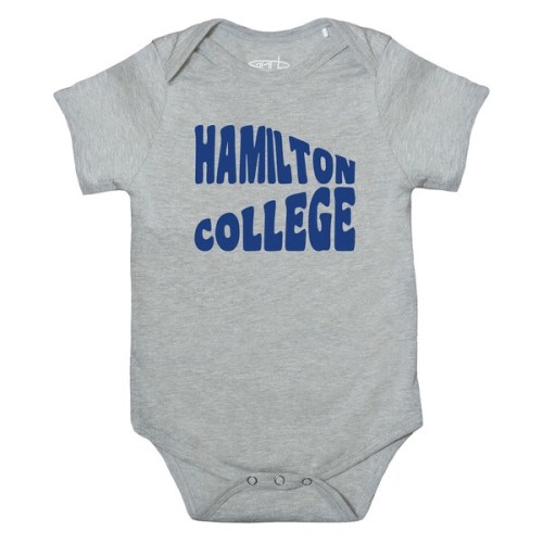 Youth GARB gry Hamilton College Infant S/S Bodysuit Flex Graphics