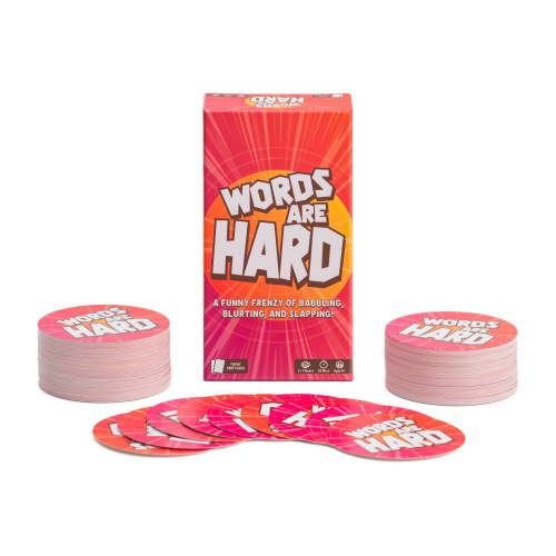 Words Are Hard Family Party Card Game for Ages 8+, from Asmodee