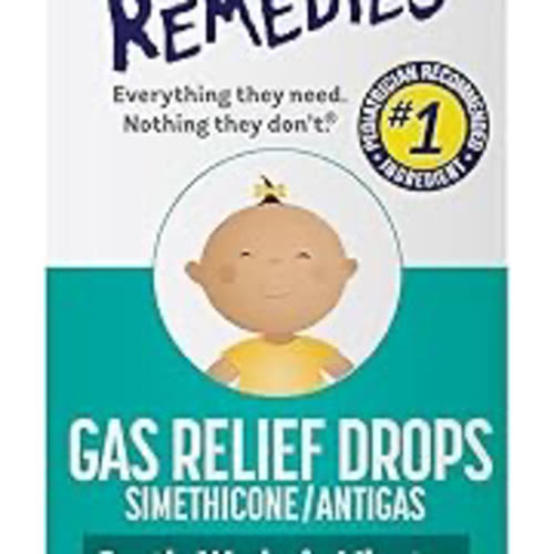 Little Remedies Newborn Gas Relief Drops, Relieves Discomfort From Gas, Baby Medicine with No Artificial Flavors or Dyes, Natural Berry Flavor, 1 Fl Oz